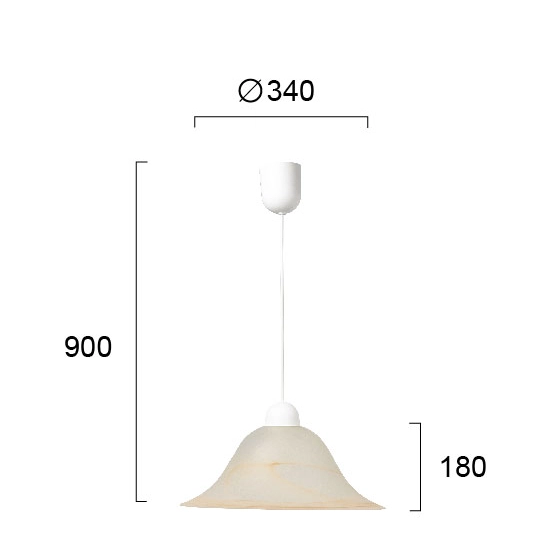 Lampa wisząca ATTRA LNV1057293 Lunaveri