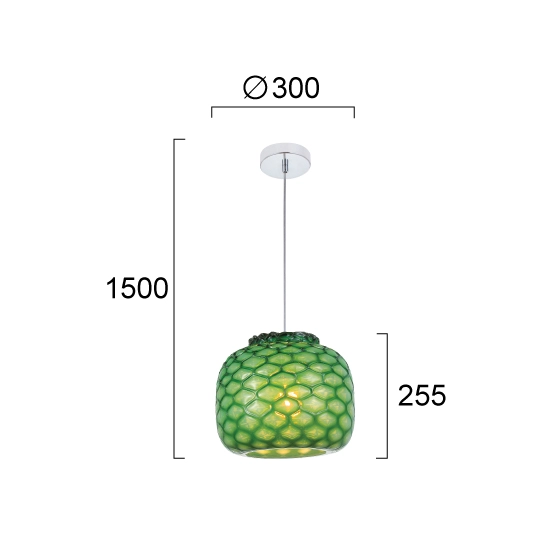 Lampa wisząca OLBIA LNV1059334 Lunaveri