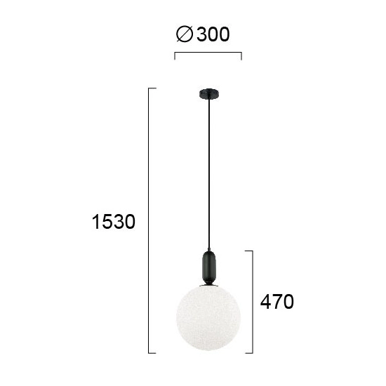Lampa wisząca NONNA LNV1060324 Lunaveri