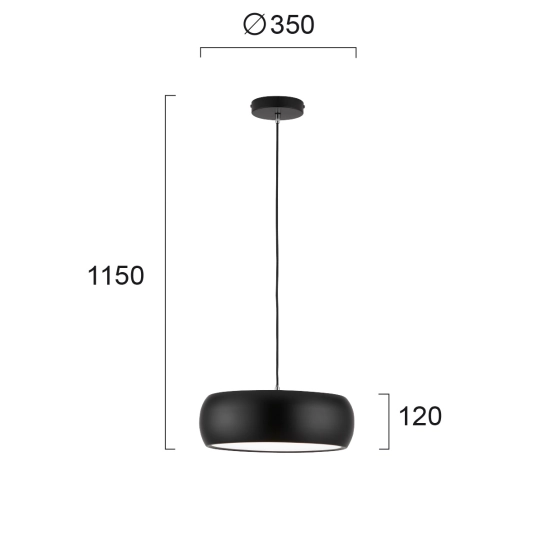 Lampa wisząca EVELIA LNV1067224 Lunaveri