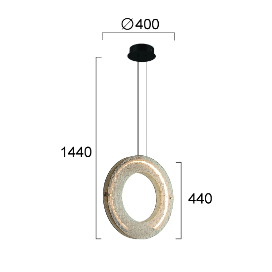 Lampa wisząca TIRENA LNV1072234 Lunaveri