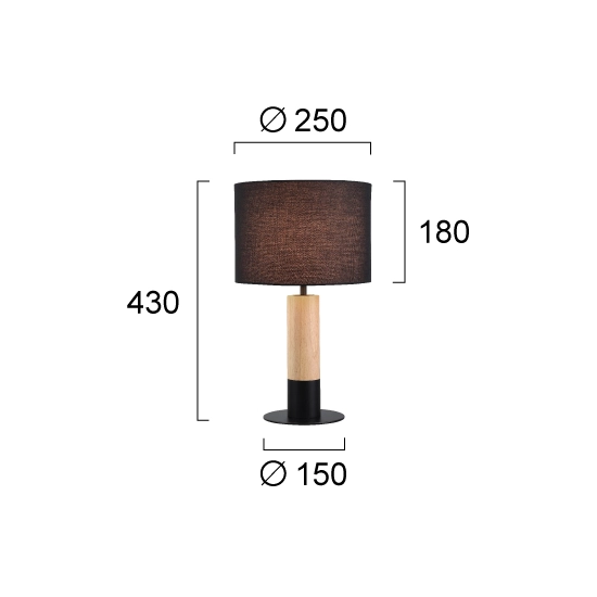 Lampa stołowa LUCCICA LNV1075034 Lunaveri