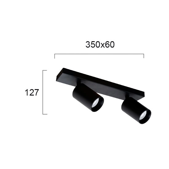 Lampa sufitowa PUROZZA LNV1079524 Lunaveri