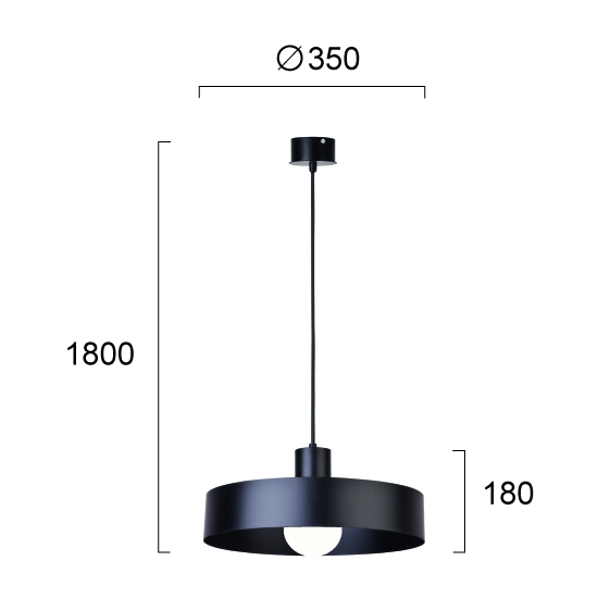 Lampa wisząca ADIGE LNV1084814 Lunaveri