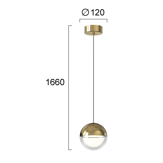 Lampa wisząca AMIATA LNV1089234 Lunaveri