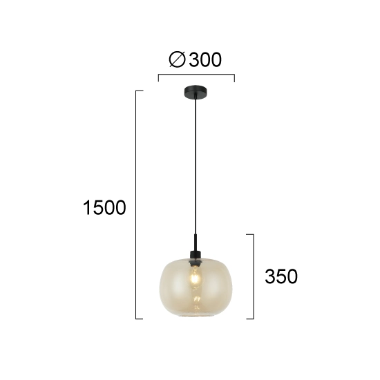 Lampa wisząca CELLO LNV1092034 Lunaveri