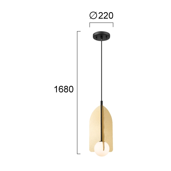 Lampa wisząca TEVE LNV1094234 Lunaveri