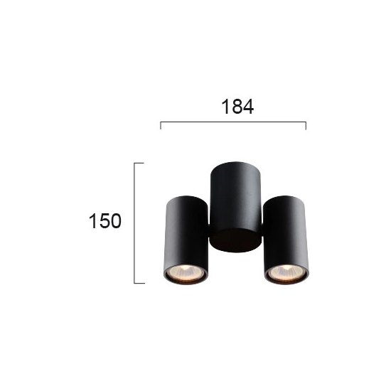 Plafon MERIDIAN LNV1097024 Lunaveri