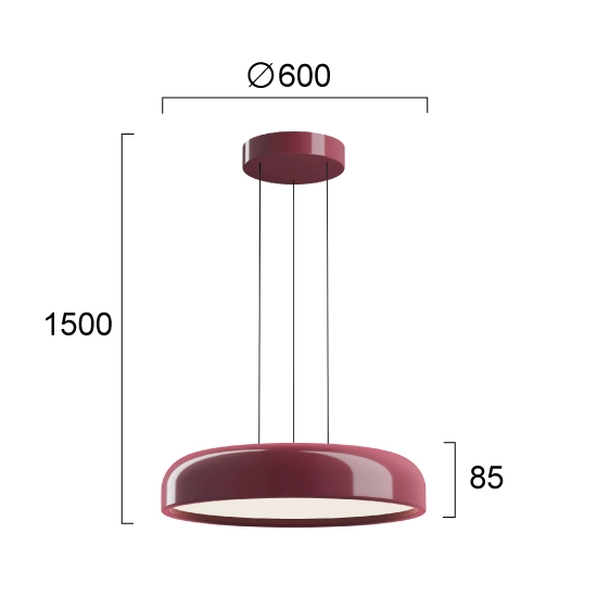 Lampa wisząca MAIORI LNV1098434 Lunaveri
