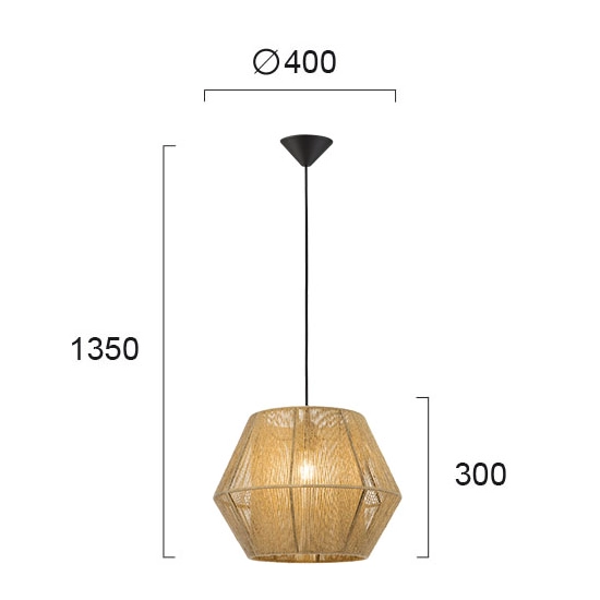 Lampa wisząca BRIOZA LNV2018914 Lunaveri