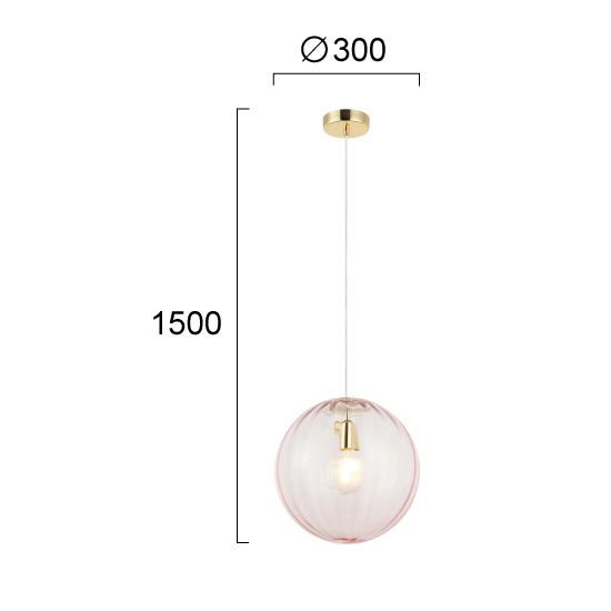 Lampa wisząca ORTA LNV2034924 Lunaveri