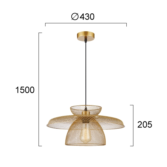 Lampa wisząca CHIAMI LNV2054034 Lunaveri