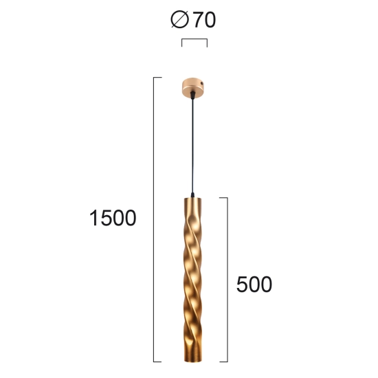 Lampa wisząca FUORI LNV2056324 Lunaveri