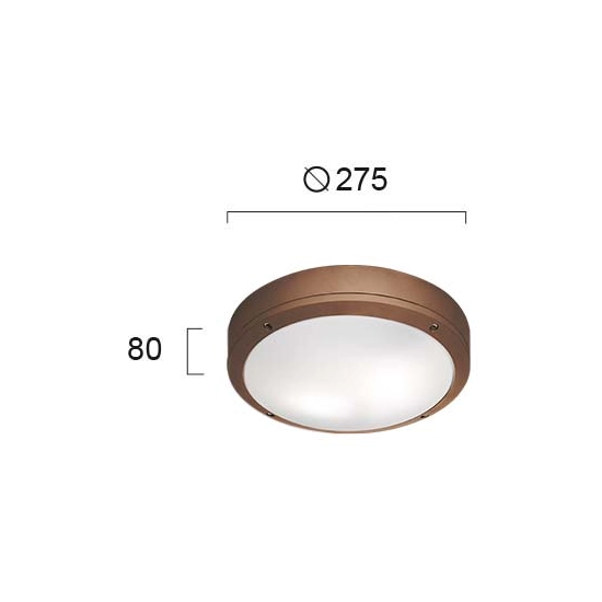 Plafon zewnętrzny SECOLO LNV3029404 Lunaveri