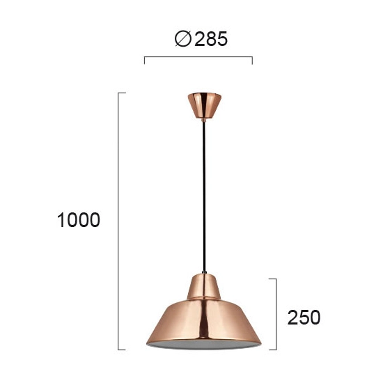 Lampa wisząca VERSO LNV3065014 Lunaveri