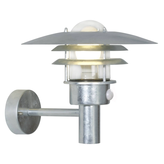 kinkiet zewnętrzny Lonstrup 32 Sensor Wall light Galvanized 71412031 Nordlux