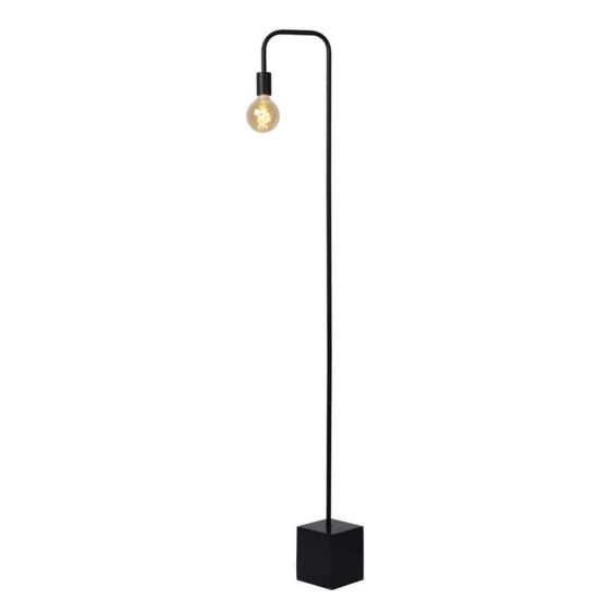 LORIN Lampa podłogowa E27 czarny 45765/01/30 Lucid Lucide - zdjęcie produktu