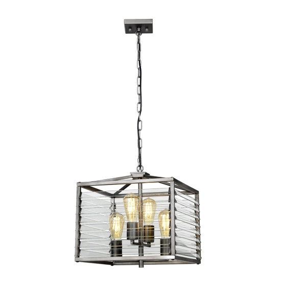 Lampa wisząca Louvre – 4 źródła światła LOUVRE-4P Elstead Lighting
