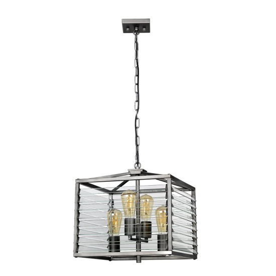 Lampa wisząca Louvre – 4 źródła światła LOUVRE-4P Elstead Lighting