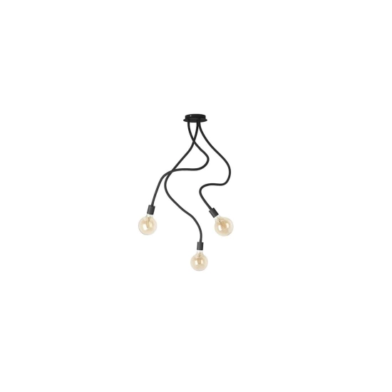 LOYD E27 III sufitowa czarna 230V E27 3x28W R12935 Rendl light studio - zdjęcie produktu
