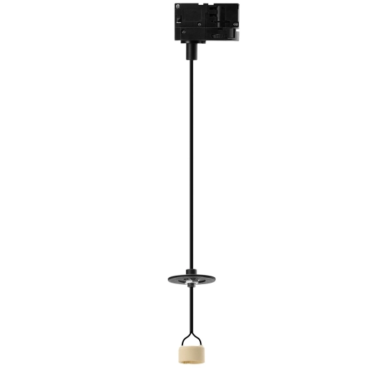 LUCAS BASE TRACK 3 LINE PENDANT GU10 BK AZ6154 AZZARDO