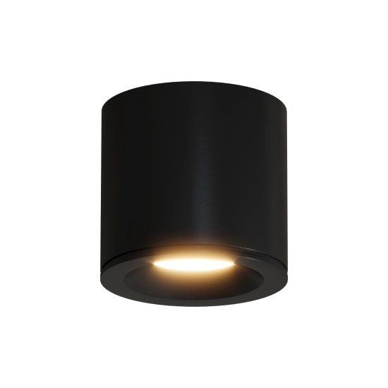 Tubka Luna 1xGU10 czarna IP65 CL0103-BK yaskr
