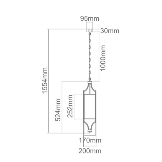 lampa wisząca LUNGA NERO GOLD OR84108 Open Design Highlights ----- wysyłka 24H ----