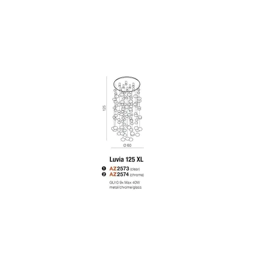 Lampa wisząca Luvia XL AZ3073 AZZARDO