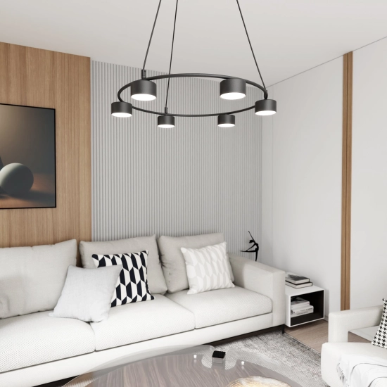 Lampa wisząca STARLIT 6 BL 1372/6 EMIBIG Lighting