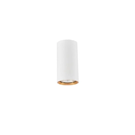 kinkiecik.pl Manacor oczko białe ze złotym ringiem 9 cm LP-232/1D - 90 WH/GD Light Prestige