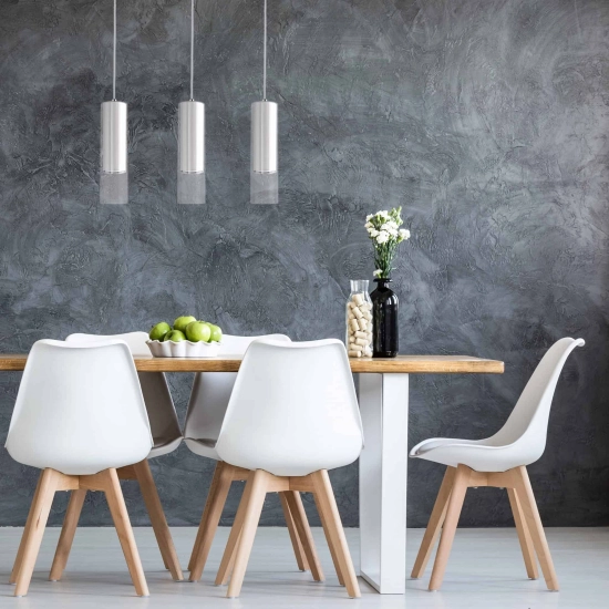 kinkiecik.pl Manacor 3 linia wisząca biała LP-232/3L WH LIGHT PRESTIGE