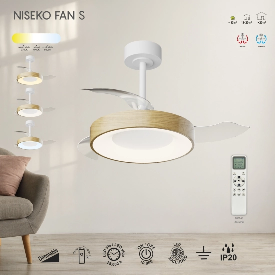 Wentylator sufitowy Mantra Niseko Fan S 9013MA - zdjęcie dodatkowe 5