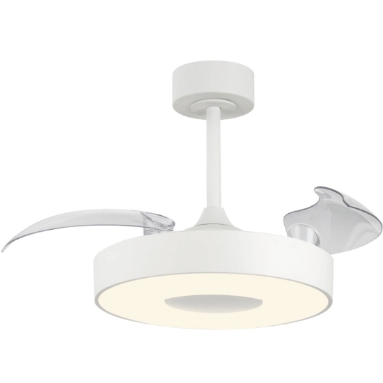 Wentylator sufitowy z oświetleniem COIN FAN MINI SMART 9496 Mantra LED biały