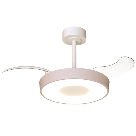 Wentylator sufitowy z oświetleniem COIN FAN MINI SMART 9638 Mantra LED beżowy
