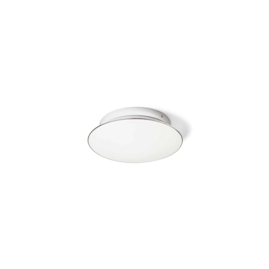 MARA sufitowa mleczny akryl/chrom 230V LED 24W 3000K R12894 Rendl light studio