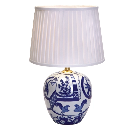 Lampa stołowa GÖTEBORG 105000 Markslojd 1xE27 niebieski / granatowy