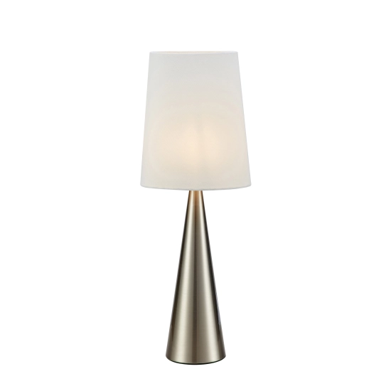 Lampa stołowa CONUS 108624 Markslojd 1xE14 satyna nikiel