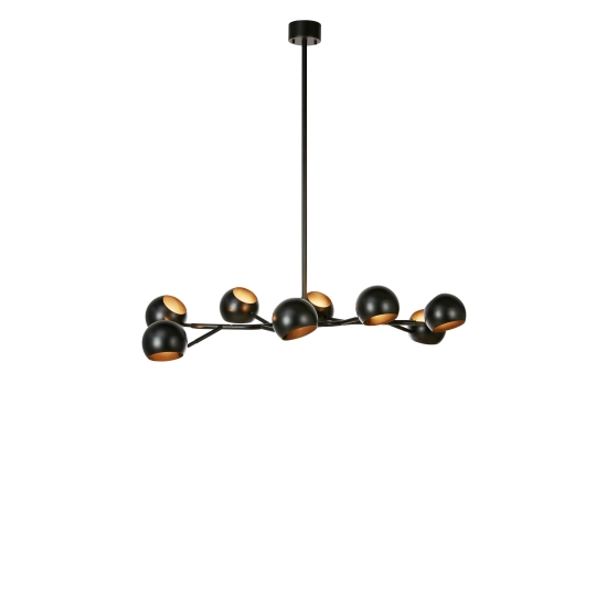 Lampa wisząca EDGAR 108852 Markslojd 8xE14 czarny