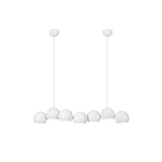 Lampa wisząca CUPOLO 108859 Markslojd 7xE14 biały