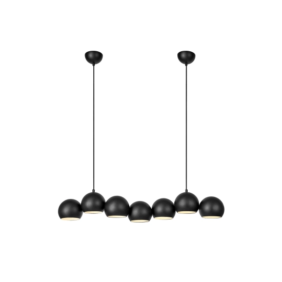 Lampa wisząca CUPOLO 108860 Markslojd 7xE14 czarny