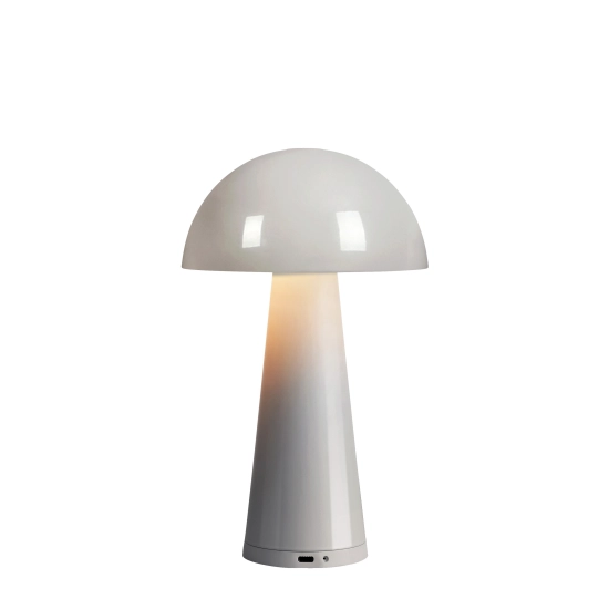 Lampa stołowa FUNGI 108950 Markslojd LED beżowy IP44