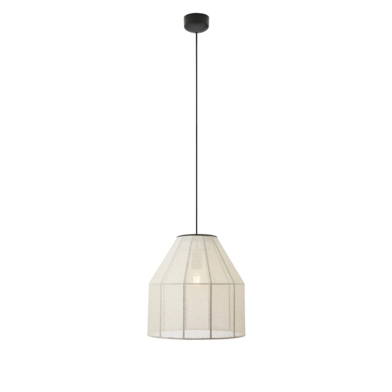 Lampa wisząca AIKO 108956 Markslojd 1xE27 beżowy/czarny