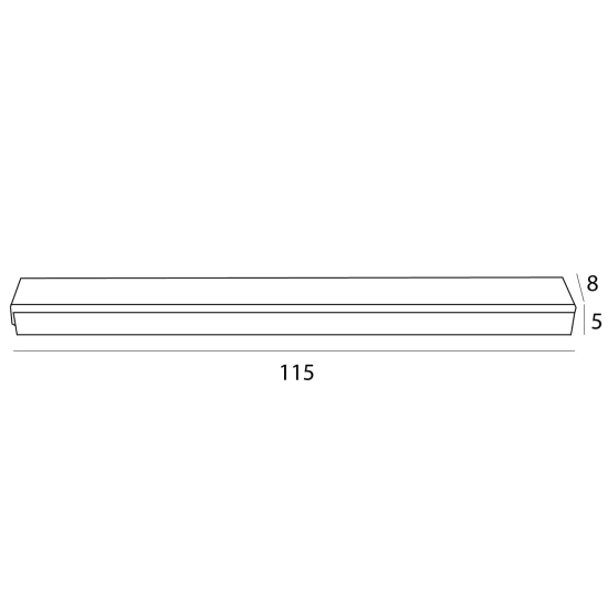 Lampa Sufitowa Flex 30W Czarna C0258 MaxLight