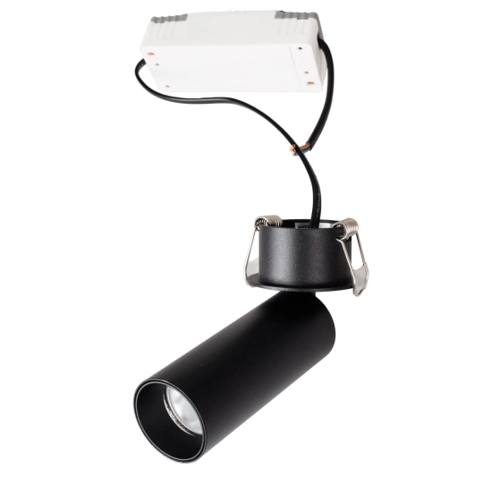 Lampa Sufitowa Halo C Black Podtynkowa H0125 MaxLight