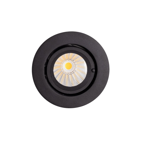 Oprawa Wpustowa Rubio 10W Czarna H0133 MaxLight