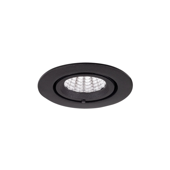 Oprawa Wpustowa Rubio 10W Czarna H0133 MaxLight