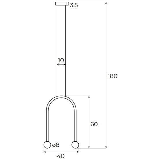 Lampa Wisząca Enigma Czarna P0513 MAXLIGHT