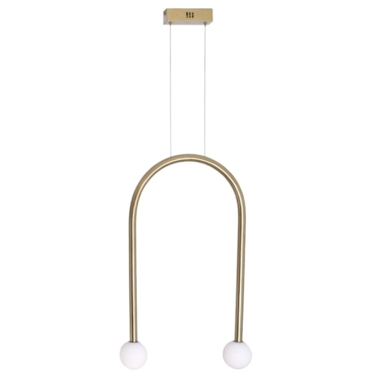 Lampa Wisząca Enigma Złota P0514 MAXLIGHT - zdjęcie produktu