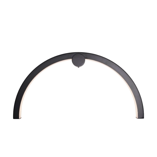Kinkiet Trio Arc Matt Black Ip44 W0334 MAXLIGHTLIGHT