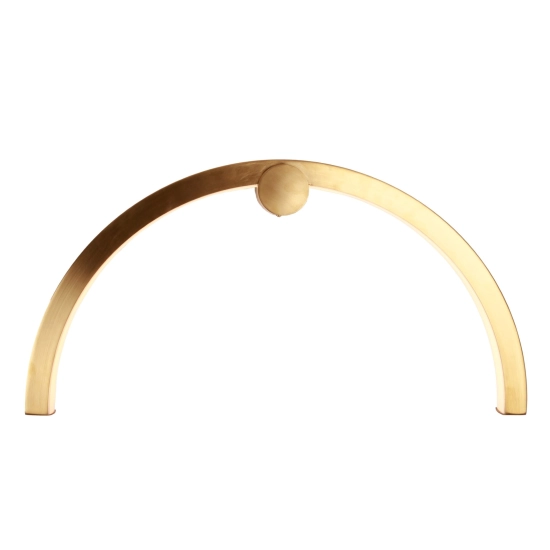 Kinkiet Trio Arc Brushed Gold Ip44 W0336 MAXLIGHT - zdjęcie produktu
